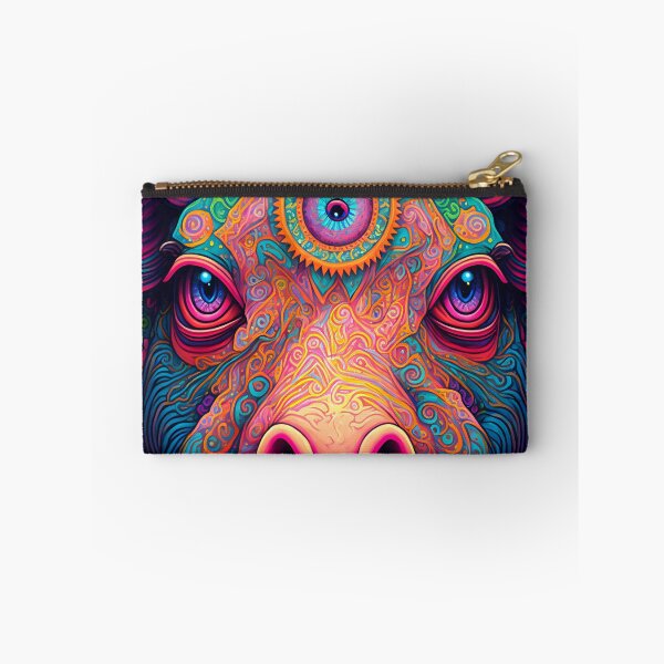 Item preview, Funny Pink Pig Head: A Cute and Quirky Accessory designed and sold by RafaelVanti.
