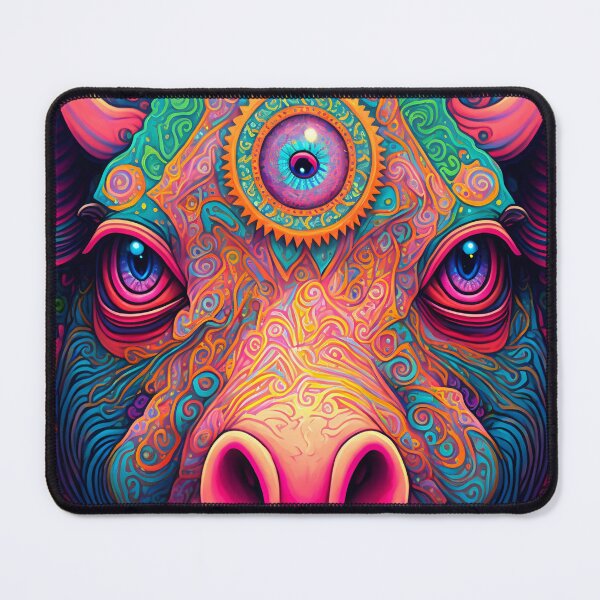 Item preview, Funny Pink Pig Head: A Cute and Quirky Accessory designed and sold by RafaelVanti.