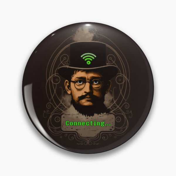 Item preview, Wi-Fi man designed and sold by MartianBunnyH.