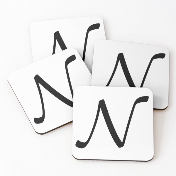 Item preview, N for supersymmetry, physics and science designed and sold by NoetherSym.