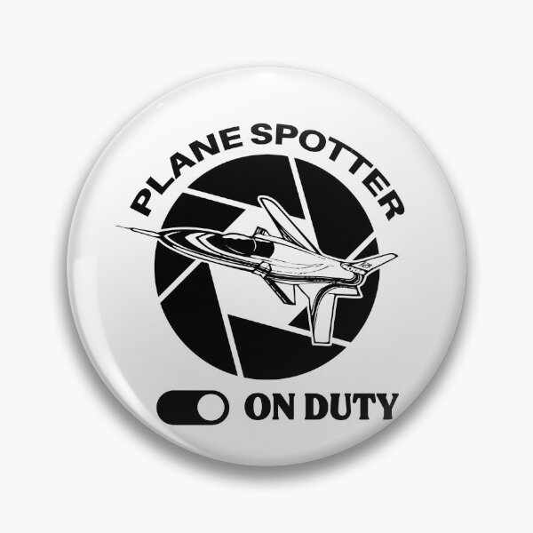 Item preview, Plane Spotter On Duty - Black designed and sold by SpicyAviator.
