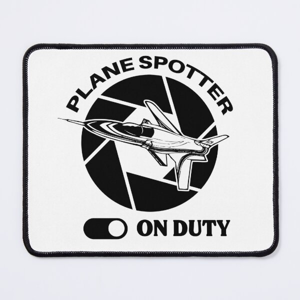 Item preview, Plane Spotter On Duty - Black designed and sold by SpicyAviator.