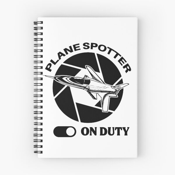 Item preview, Plane Spotter On Duty - Black designed and sold by SpicyAviator.