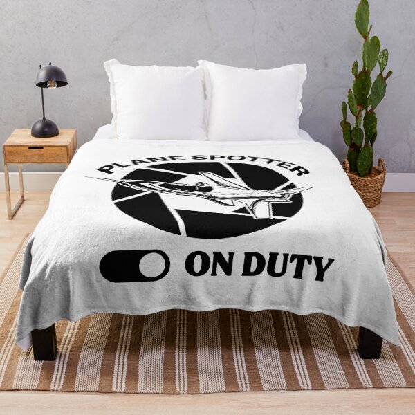 Item preview, Plane Spotter On Duty - Black designed and sold by SpicyAviator.