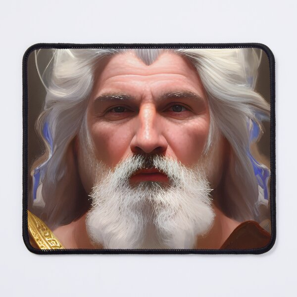 Item preview, Zeus Olimpian God White Beard Handsome Man, A.I. Artwork - Gods Collection designed and sold by SpektroDesign.