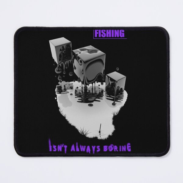 Item preview, Fishing isn't always boring designed and sold by SmashLights.