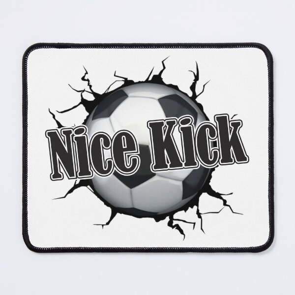 Item preview, Nice Kick (Black) designed and sold by MellowManatees.