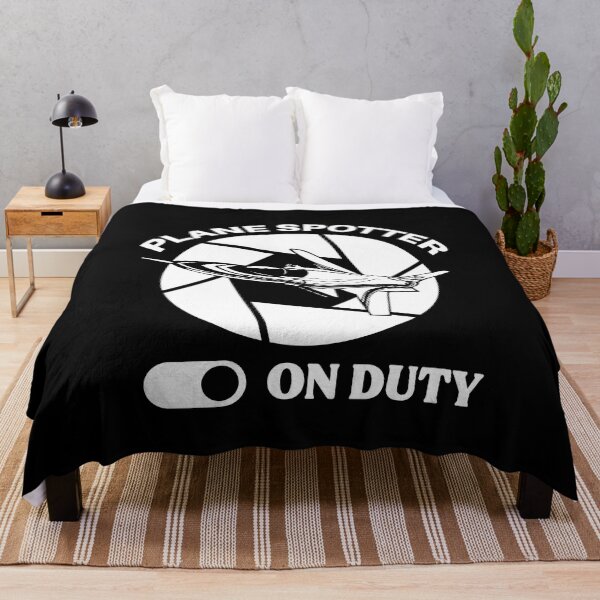 Item preview, Plane Spotter On Duty - White designed and sold by SpicyAviator.