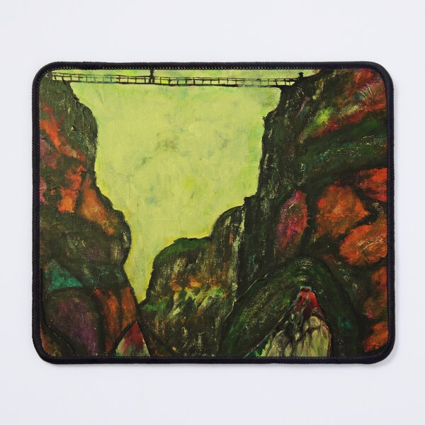 Item preview, Rope bridge over gorge designed and sold by George Hutton Hunter.