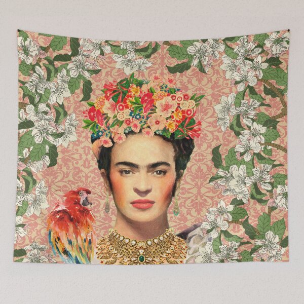 Item preview, Frida Kahlo Red Parrot designed and sold by Muycote.