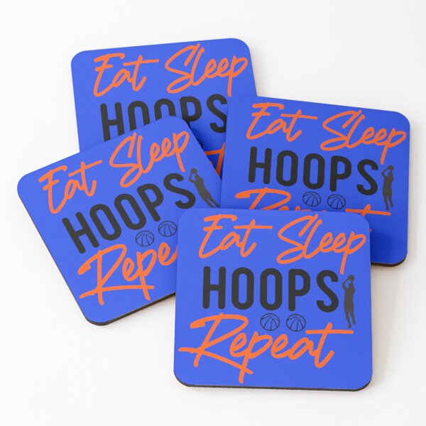 Item preview, Eat Sleep Hoops Repeat FOR THE BASKETBALL FAN designed and sold by netdota.