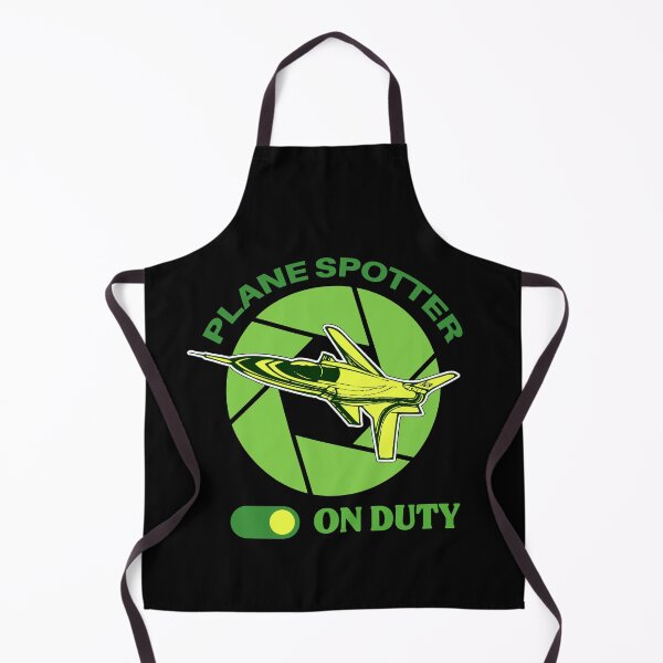 Item preview, Plane Spotter On Duty - Lemon Lime designed and sold by SpicyAviator.