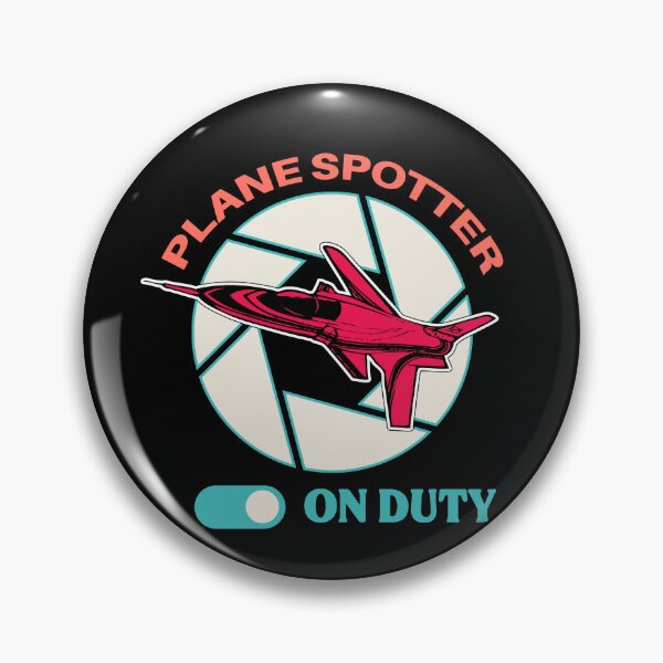 Item preview, Plane Spotter On Duty - Colorful designed and sold by SpicyAviator.
