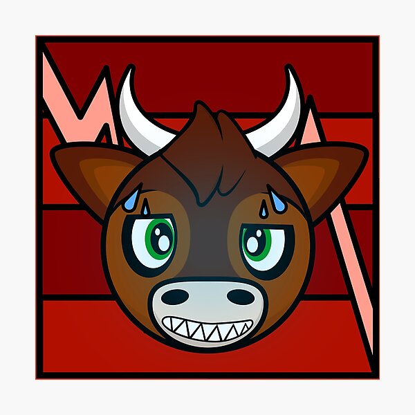 Item preview, Falling Stocks Bull Delgado designed and sold by  MOULE.