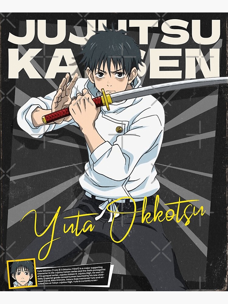 "Yuta Okkotsu | Sunblast Jujutsu Kaisen" Poster For Sale By B-love ...