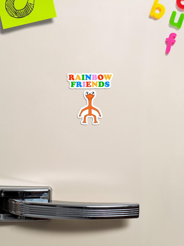 Blue Rainbow friends sticker Sticker by SebasthianStore