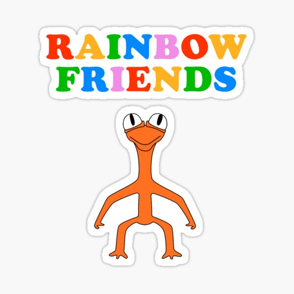 The SAD DEATH of Orange Rainbow Friend! 