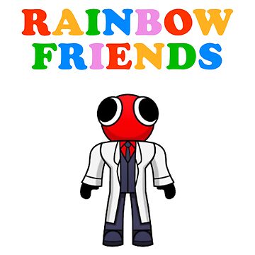 Blue Rainbow friends sticker Sticker by SebasthianStore