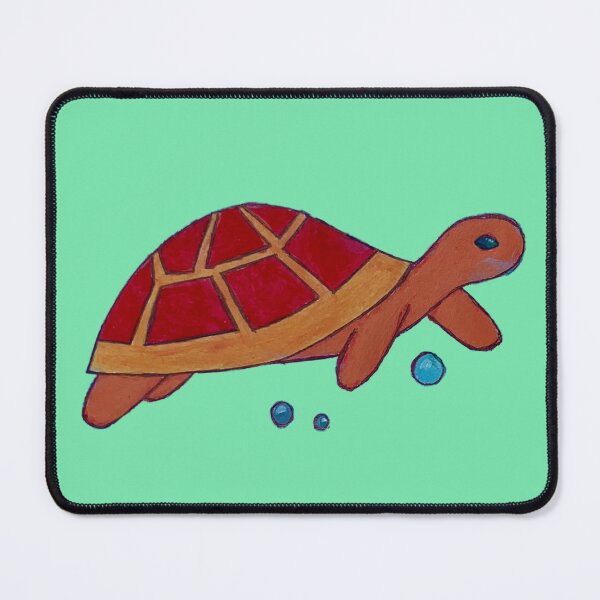 Item preview, Orange Turtle with Bubbles designed and sold by AnnieHines.