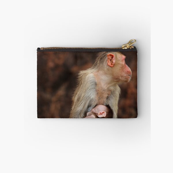 Item preview, Bonnet Macaque with Baby. designed and sold by VgBingi.