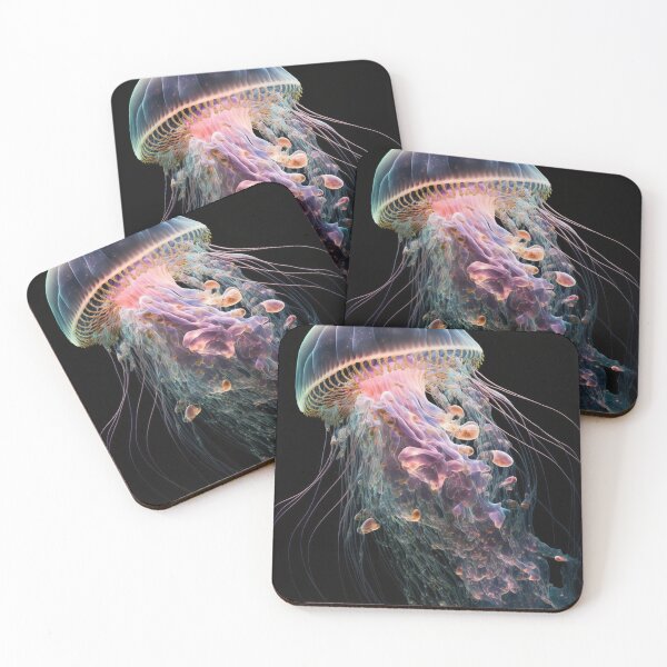 Item preview, Under the Sea with Jellyfish Art designed and sold by AstralArtisan.