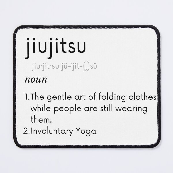 Item preview, Jiujitsu BJJ Dictionary Definition designed and sold by RedNeo.
