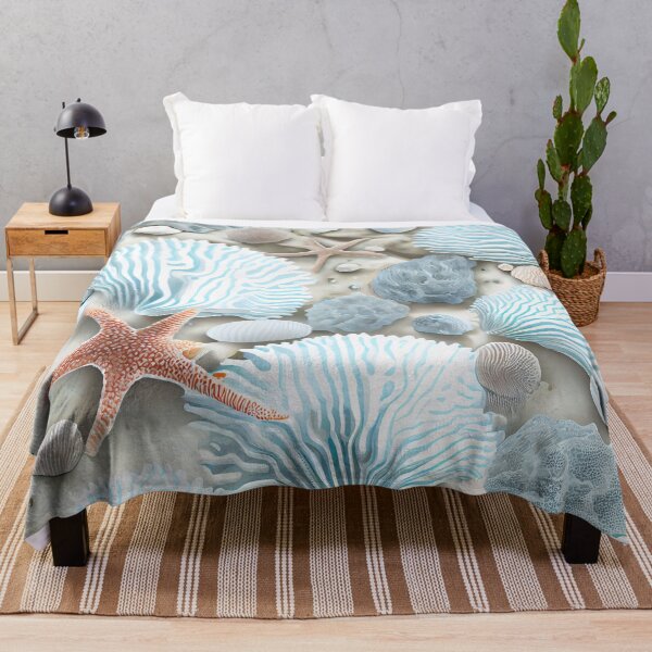 Item preview, Seashells and starfish designed and sold by GeneralNight.