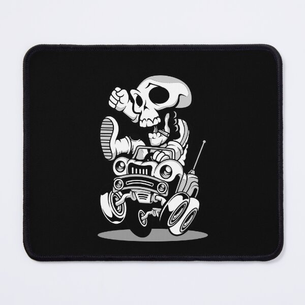 Item preview, Funny Car Racer Skull Cartoon Graphic Cool Design Streetwear designed and sold by PECCATOR.