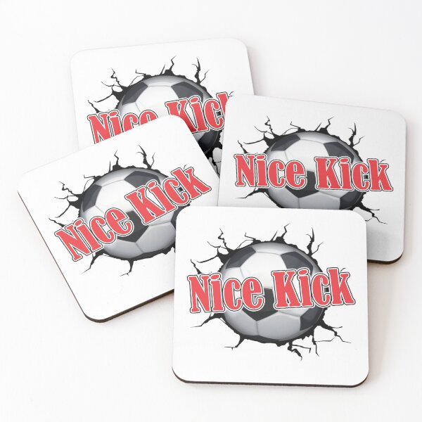 Item preview, Nice Kick (Red) designed and sold by MellowManatees.
