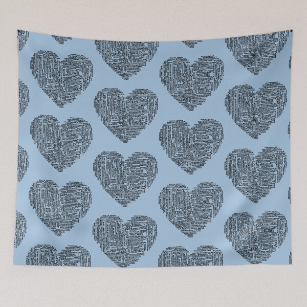Item preview, Typographic heart designed and sold by Discoverartsy.