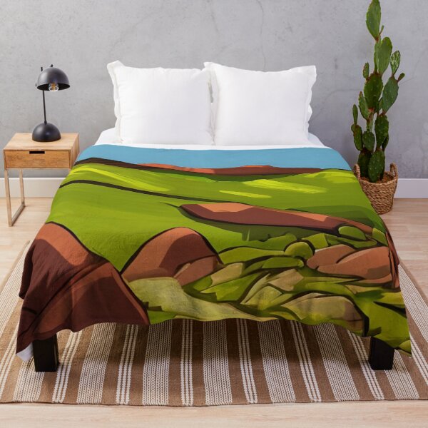 Item preview, Landscape with rocks artwork designed and sold by gramizzia.