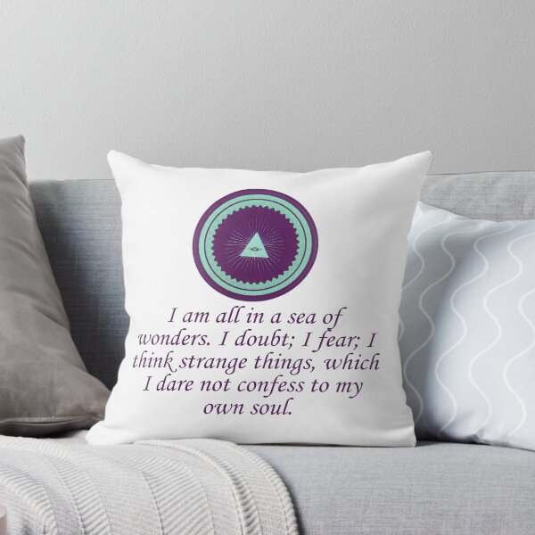 Item preview, I Am All In A Sea Of Wonders - Wonder Quotes designed and sold by CrankyOldDude.