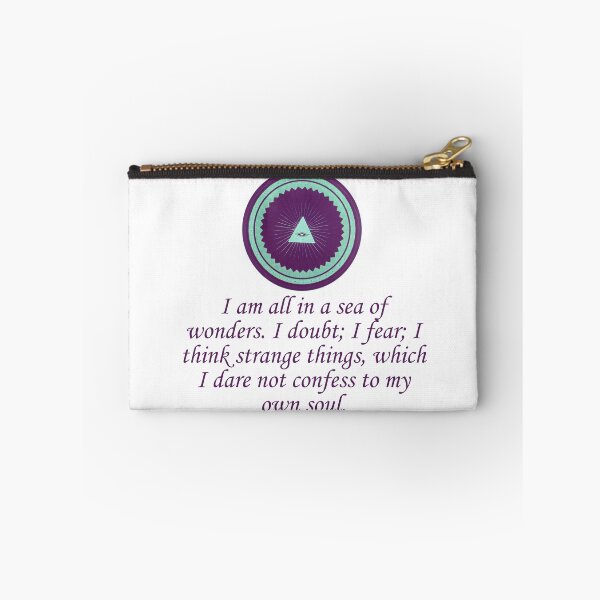 Item preview, I Am All In A Sea Of Wonders - Wonder Quotes designed and sold by CrankyOldDude.