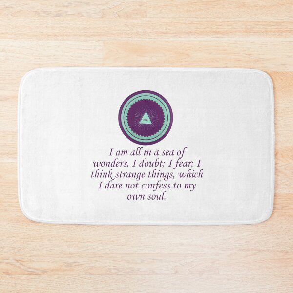 Item preview, I Am All In A Sea Of Wonders - Wonder Quotes designed and sold by CrankyOldDude.