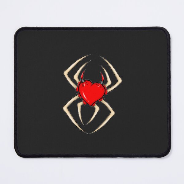 Item preview, Spider Heart, Red Heart with Bones and Evil horns Blood. art designed and sold by jimcaza.