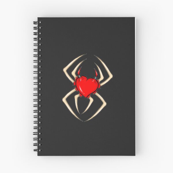 Item preview, Spider Heart, Red Heart with Bones and Evil horns Blood. art designed and sold by jimcaza.