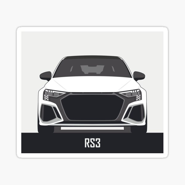 Audi RS3 Sportback Sticker by Lowtirecullture