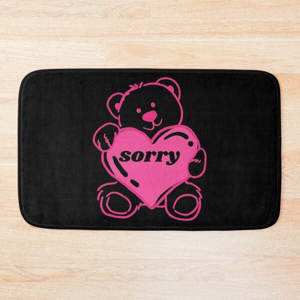Item preview, Sorry pink bear desing sorry Pink bear In advance designed and sold by jounior ⭐⭐⭐⭐⭐.
