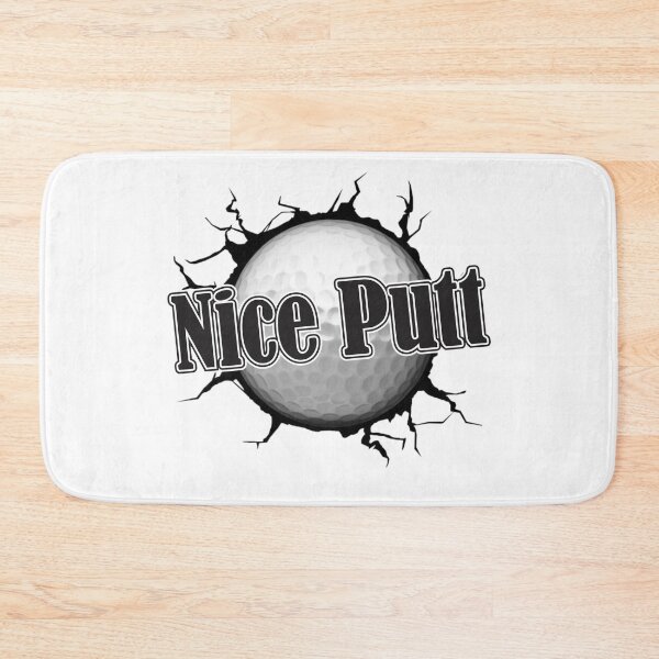 Item preview, Nice Putt (Black) designed and sold by MellowManatees.