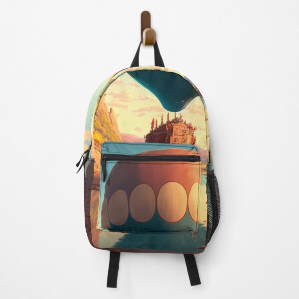 Item preview, Balloon Adventure Fantasy Landscape Art 03 - Colorful Cartoon Travel designed and sold by Sunchaser World.
