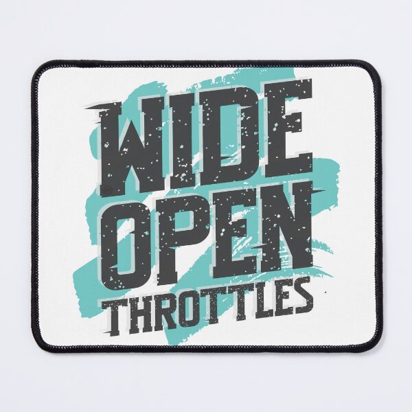 Item preview, Wide Open Throttles (Light Blue) designed and sold by WOTclub.