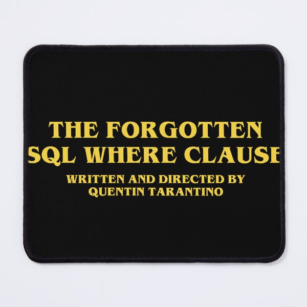 Item preview, The forgotten where clause designed and sold by Caldofran.