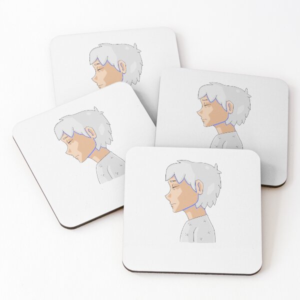 Item preview, Anime Boy Sleeping, white hair,art designed and sold by jimcaza.
