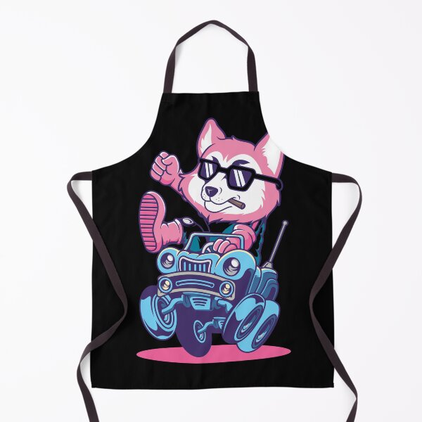 Item preview, Funny Car Racer Fox Cartoon Graphic Cool Design Streetwear designed and sold by PECCATOR.
