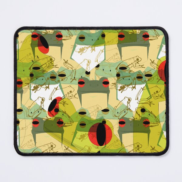Item preview, Funky Frogs on Frogs (Surface Pattern Design) designed and sold by MindCereal.