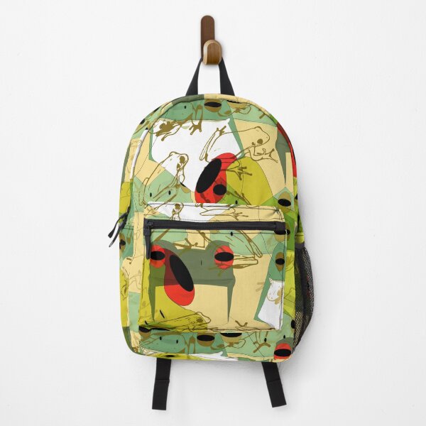 Item preview, Funky Frogs on Frogs (Surface Pattern Design) designed and sold by MindCereal.