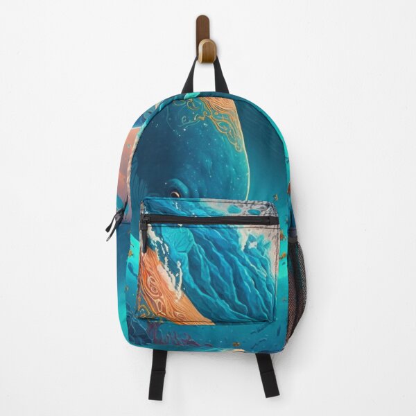 Artikelvorschau, Fantasy Water World Seascape Art 02 - Bunte Cartoon-Reise entworfen und verkauft von Sunchaser World.