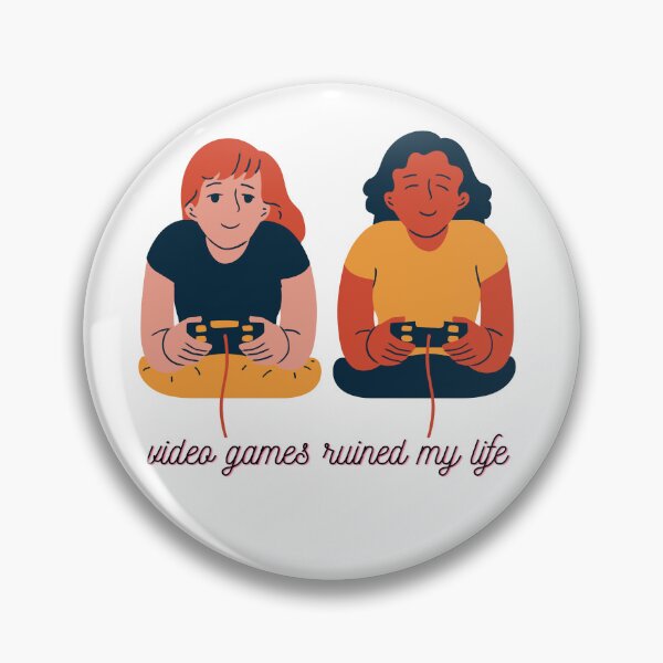 Aperçu de l'œuvre les jeux vidéo ont ruiné ma vie créée et vendue par Exacto.