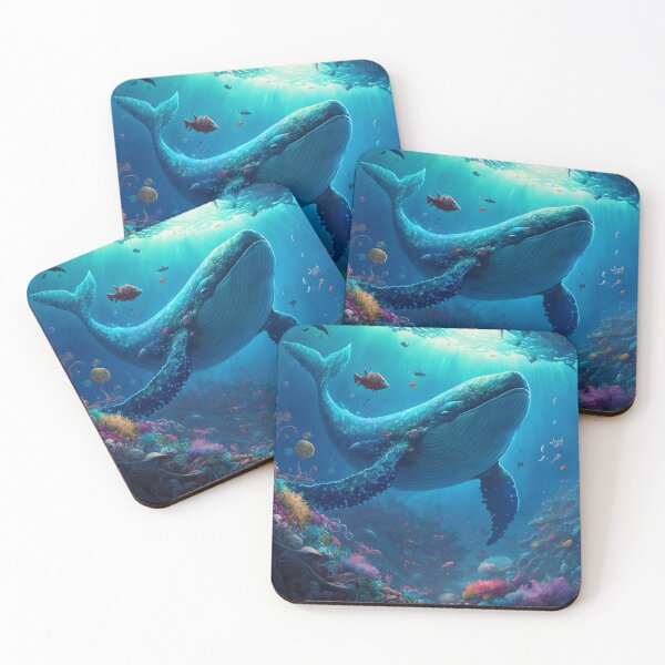 Artikelvorschau, Fantasy Water World Seascape Art 04 - Bunte Cartoon-Reise entworfen und verkauft von Sunchaser World.