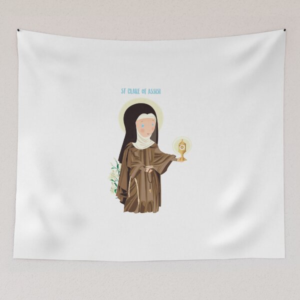 Item preview, Santa Clara de Asís designed and sold by AlMAO2O.
